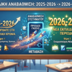 Αναβάθμιση σχολικής χρονιάς
