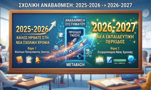 Αναβάθμιση σχολικής χρονιάς